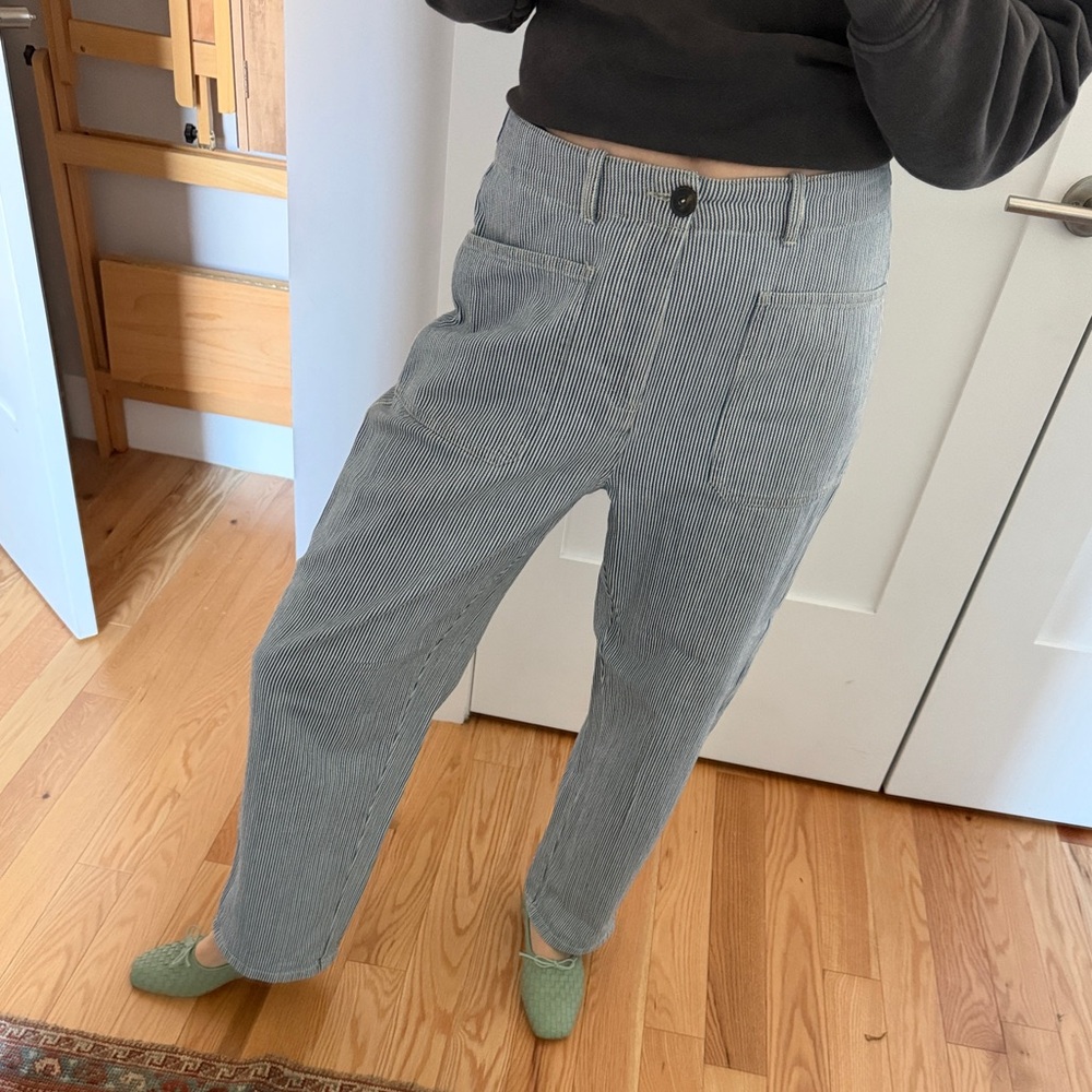 Vintage 55 Women’s Railroad Stripe Denim Pants
